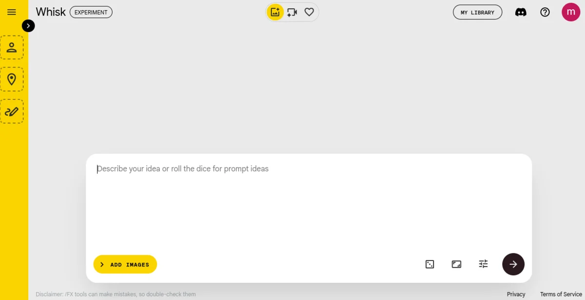 Whisk library interface
